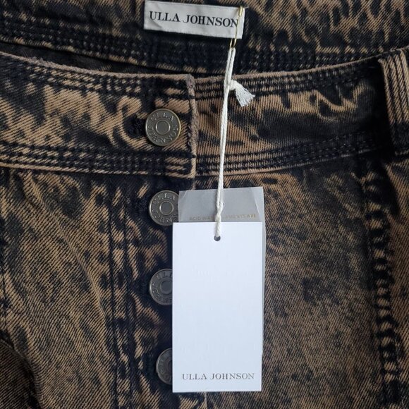 Ulla Johnson Milo High Waisted Flare Leg Jeans - Picture 7 of 9